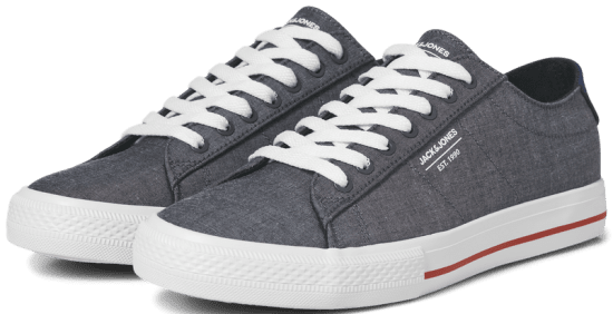 Jack & Jones Ryder Canvas Sneakers Chambray Blue - Vīriešu apavi 40-52 - 