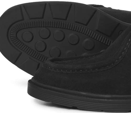 Jack & Jones Austin Suede Moc Black - Vīriešu apavi 40-52 - 