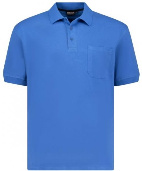 Adamo 139311 Poloshirt RF Azure Blue - Polo krekli - Polo krekli - 2XL-8XL