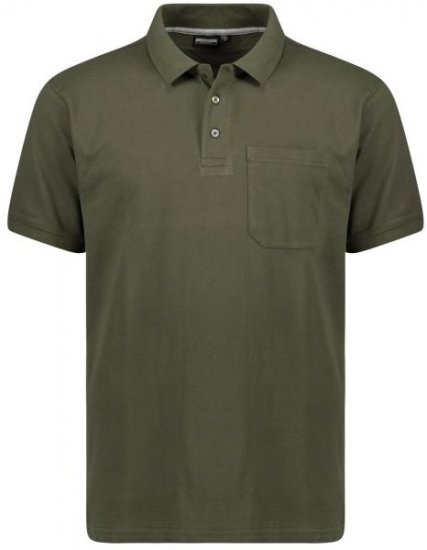 Adamo 139311 Poloshirt RF Olive Green - Polo krekli - Polo krekli - 2XL-8XL