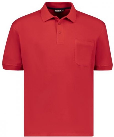 Adamo 139311 Poloshirt RF Red - Polo krekli - Polo krekli - 2XL-8XL