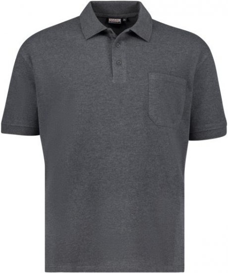 Adamo 139311 Poloshirt RF Heather Grey - Polo krekli - Polo krekli - 2XL-8XL