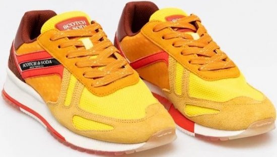 Scotch & Soda S498 Sneakers Orange - Vīriešu apavi 40-52 - 