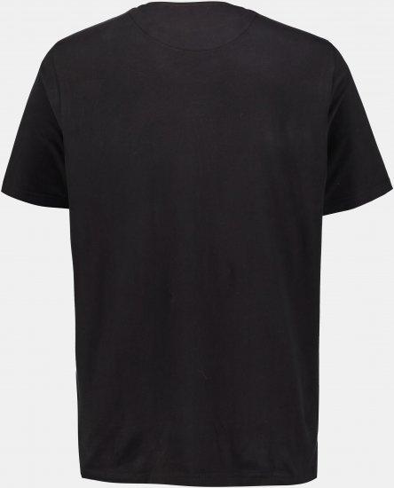 JP1880 Rolling Stones Graphic Band Comfort Fit T-Shirt Black - T-krekli - T-krekli - 2XL-14XL