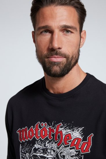 JP1880 Motörhead Graphic Band T-Shirt Black - T-krekli - T-krekli - 2XL-14XL