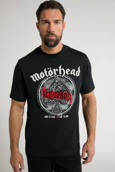 JP1880 Motörhead ACE Graphic Comfort Fit Band T-Shirt Black - T-krekli - T-krekli - 2XL-14XL