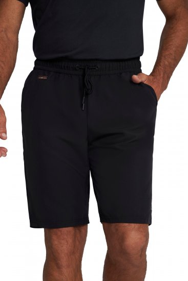 JP1880 QuickDry Tennis Shorts Black - Sporta apģērbs & outdoor - Liela izmēra sporta apģērbi vīriešiem