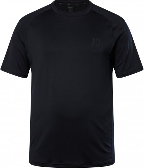 JP1880 QuickDry Side Prints Tennis T-Shirt Dark Navy - Sporta apģērbs & outdoor - Liela izmēra sporta apģērbi vīriešiem