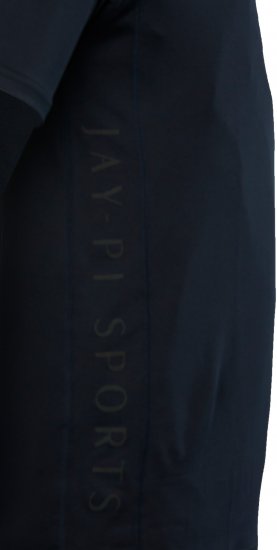 JP1880 QuickDry Side Prints Tennis T-Shirt Dark Navy - Sporta apģērbs & outdoor - Liela izmēra sporta apģērbi vīriešiem