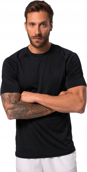 JP1880 QuickDry Side Prints Tennis T-Shirt Dark Navy - Sporta apģērbs & outdoor - Liela izmēra sporta apģērbi vīriešiem