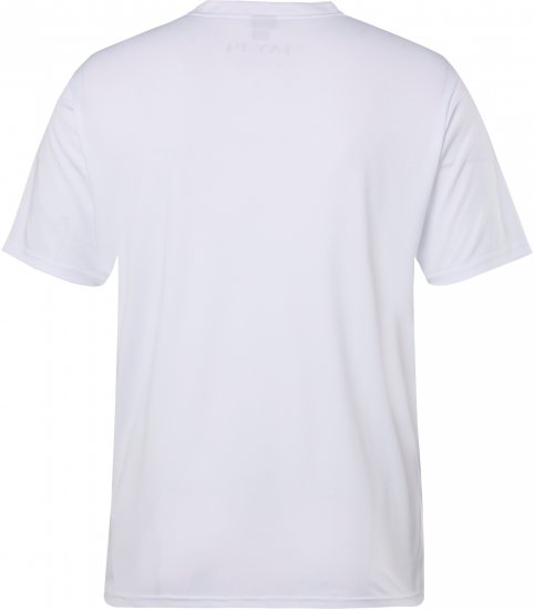 JP1880 Henley QuickDry Tennis T-Shirt Snow White - Sporta apģērbs & outdoor - Liela izmēra sporta apģērbi vīriešiem
