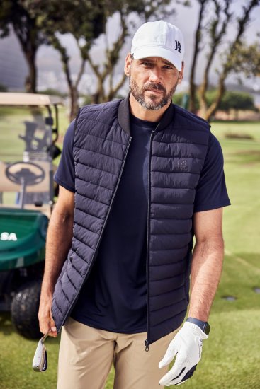JP1880 Jay-Pi FLEXNAMIC® QuickDry Golfing T-Shirt Dark Navy - Sporta apģērbs & outdoor - Liela izmēra sporta apģērbi vīriešiem