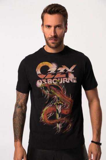 JP1880 Ozzy Osbourne Graphic Band T-Shirt Black - T-krekli - T-krekli - 2XL-14XL