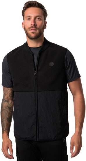 JP1880 Level 2 Double-Layer Fleece Vest Black - Sporta apģērbs & outdoor - Liela izmēra sporta apģērbi vīriešiem