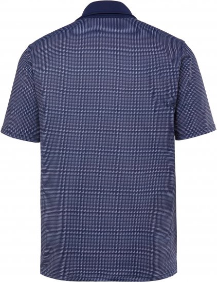 JP1880 Jay-Pi QuickDry Small Print Golf Polo Shirt Navy Blue - Polo krekli - Polo krekli - 2XL-8XL