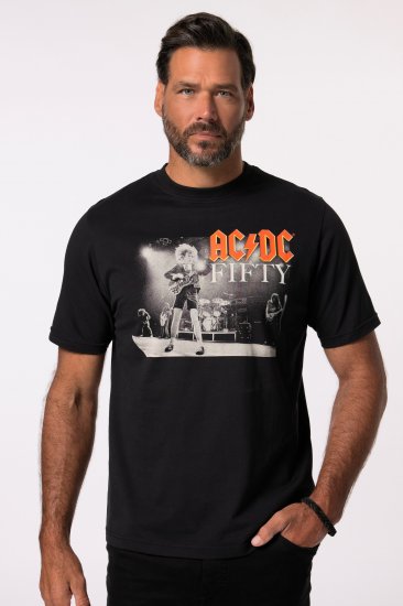 JP1880 AC/DC 50th Anniversary Band Photo T-Shirt Black - T-krekli - T-krekli - 2XL-14XL