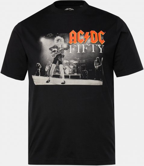 JP1880 AC/DC 50th Anniversary Band Photo T-Shirt Black - T-krekli - T-krekli - 2XL-14XL