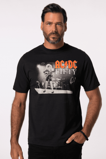 JP1880 AC/DC 50th Anniversary Band Photo T-Shirt Black - T-krekli - T-krekli - 2XL-14XL