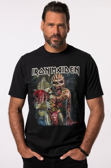 JP1880 Iron Maiden Eddie Attack Band T-Shirt Black - T-krekli - T-krekli - 2XL-14XL