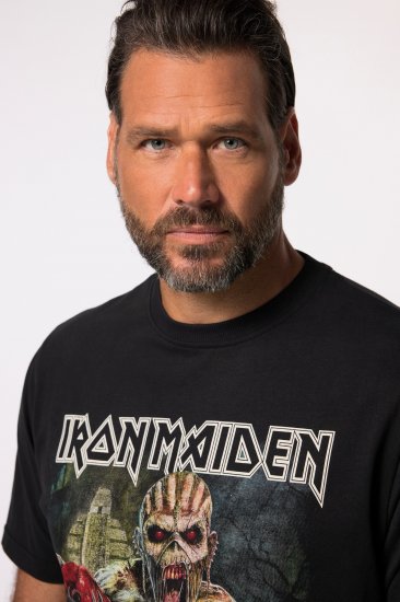 JP1880 Iron Maiden Eddie Attack Band T-Shirt Black - T-krekli - T-krekli - 2XL-14XL