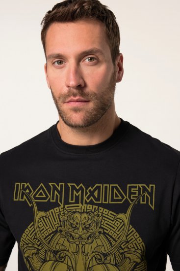 JP1880 Iron Maiden Samurai Eddie T-Shirt Black - T-krekli - T-krekli - 2XL-14XL