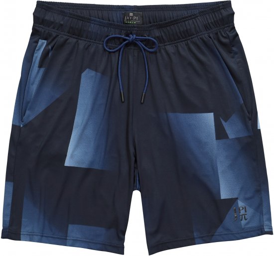 JP1880 FLEXNAMIC® GeoMotion Tennis Shorts Dark Blue - Sporta apģērbs & outdoor - Liela izmēra sporta apģērbi vīriešiem