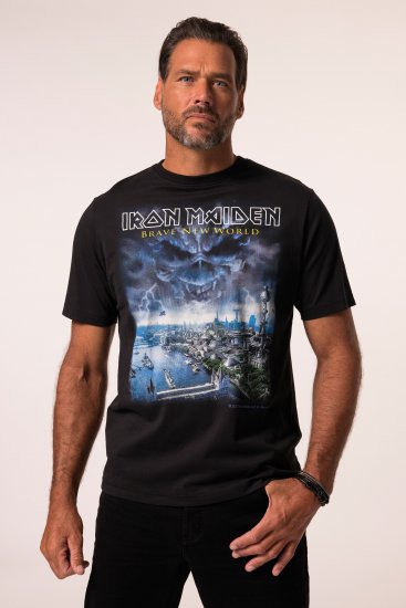 JP1880 Iron Maiden Brave New World T-Shirt Black - T-krekli - T-krekli - 2XL-14XL