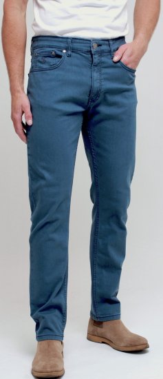Kam Jeans Bens Embossed Reg Fit Jeans Smokey Blue - Džinsi un bikses - Džinsi un Bikses - W40-W70