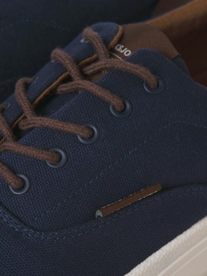 Jack & Jones Lington Canvas Sneakers Navy Blazer - Vīriešu apavi 40-52 - 