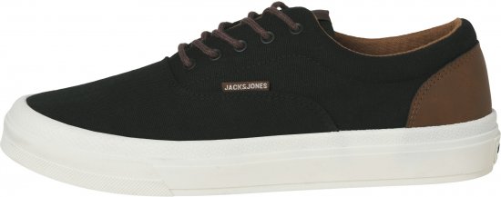 Jack & Jones Lington Canvas Sneakers Black - Vīriešu apavi 40-52 - 