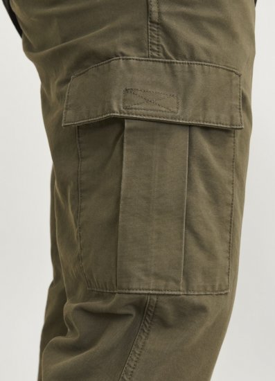 Jack & Jones KANE BARKLEY Cargopants Khaki - Džinsi un bikses - Džinsi un Bikses - W40-W70