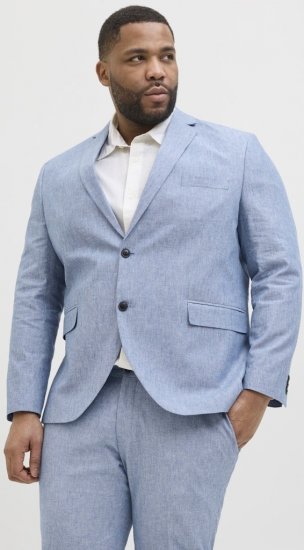 Jack & Jones Riviera Blazer Nautical Blue - Uzvalki un žaketes - Liela izmēra uzvalki un bleizeri