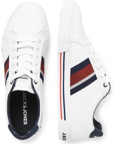 Jack & Jones Gorgon Sneakers Bright White - Vīriešu apavi 40-52 - 