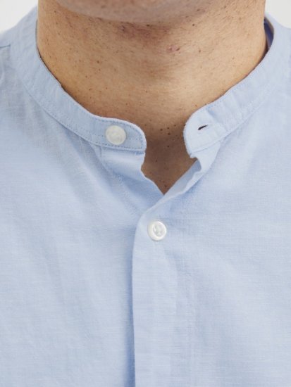 Jack & Jones Breeze Poplin Long Sleeve Shirt Chambray Blue - Krekli - Krekli - 2XL-8XL