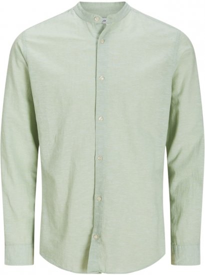 Jack & Jones Breeze Poplin Long Sleeve Shirt Iceberg Green - Krekli - Krekli - 2XL-8XL