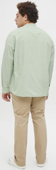 Jack & Jones Breeze Poplin Long Sleeve Shirt Iceberg Green - Krekli - Krekli - 2XL-8XL