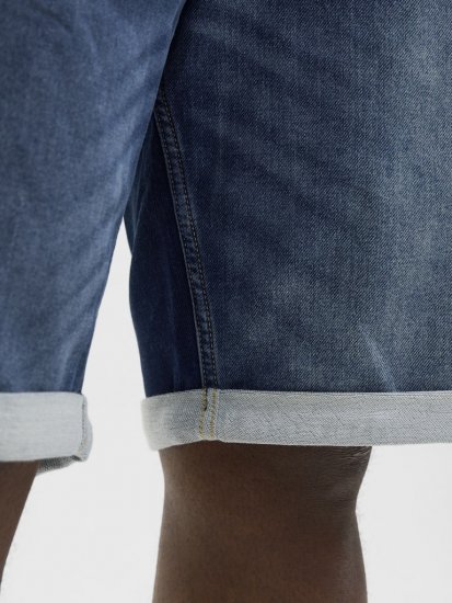 Jack & Jones Rick Con I.K. SHORTS GE 132 SN Blue Denim - Šorti - Šorti - W40-W60