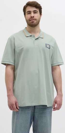 Jack & Jones Hudson Short Sleeve Polo Iceberg Green - Polo krekli - Polo krekli - 2XL-8XL
