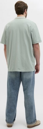 Jack & Jones Hudson Short Sleeve Polo Iceberg Green - Polo krekli - Polo krekli - 2XL-8XL
