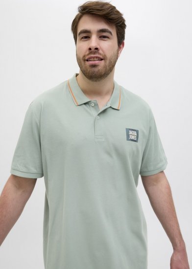 Jack & Jones Hudson Short Sleeve Polo Iceberg Green - Polo krekli - Polo krekli - 2XL-8XL
