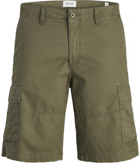 Jack & Jones Cole Mateo Cargo Shorts Olive Night - Šorti - Šorti - W40-W60