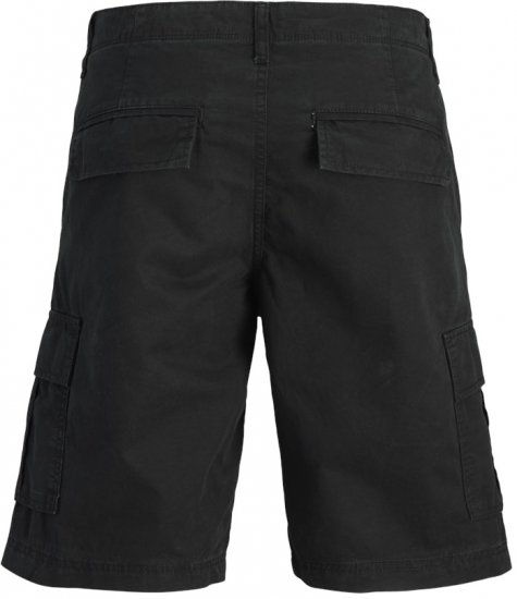 Jack & Jones Cole Mateo Cargo Shorts Black - Šorti - Šorti - W40-W60