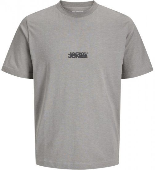 Jack & Jones Sago Branded Crew Neck T-Shirt Grey - T-krekli - T-krekli - 2XL-14XL