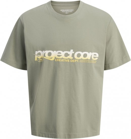 Jack & Jones Project Core Loose Fit Summer T-Shirt Light Grey - T-krekli - T-krekli - 2XL-14XL