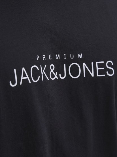 Jack & Jones Lavance Crew Neck T-Shirt Black Beauty - T-krekli - T-krekli - 2XL-14XL