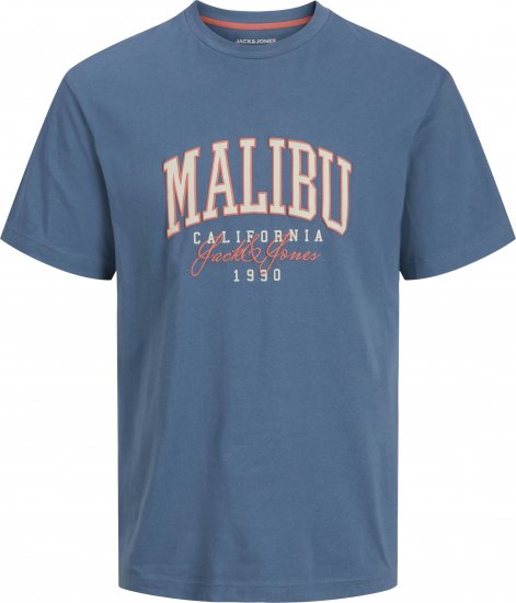 Jack & Jones Detroit Crew Neck T-Shirt Blue - T-krekli - T-krekli - 2XL-14XL