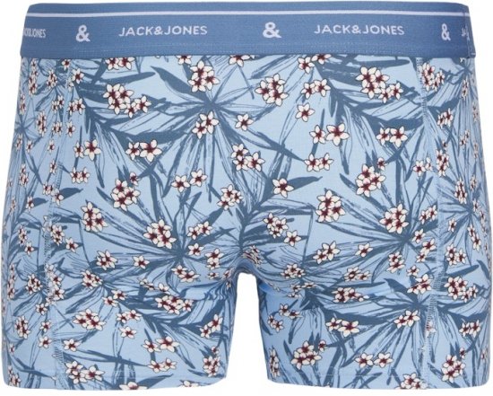 Jack & Jones Zach Trunks 3-Pack Chambray Blue - Apakšveļa un peldšorti - Apakšveļa - 2XL-8XL