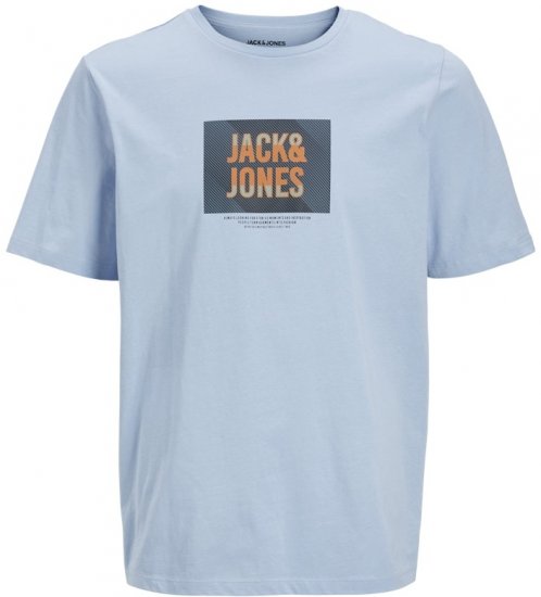 Jack & Jones Hudson Crew Neck T-Shirt Chambray Blue - T-krekli - T-krekli - 2XL-14XL