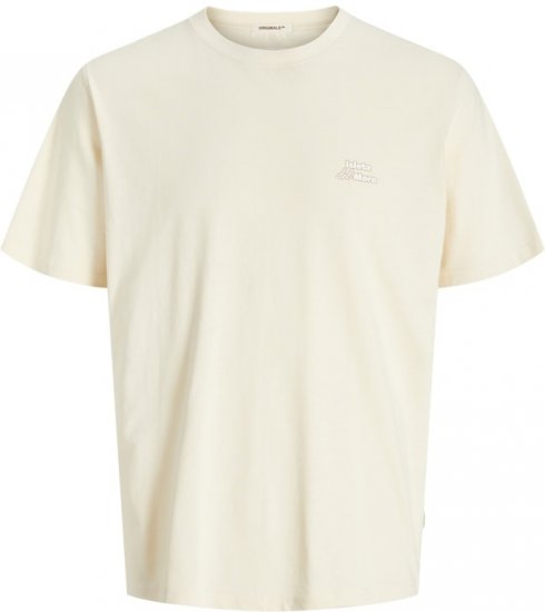 Jack & Jones Almeria Back Print T-Shirt Antique White - T-krekli - T-krekli - 2XL-14XL