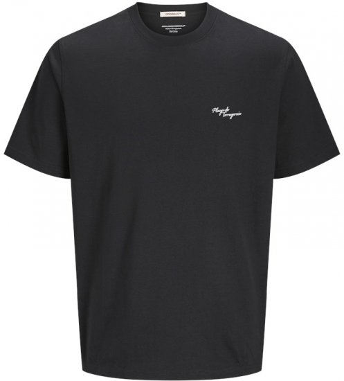 Jack & Jones Almeria Back Print T-Shirt Black - T-krekli - T-krekli - 2XL-14XL